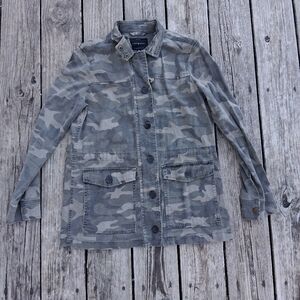 Lucky Brand Camouflage Utility Jacket
